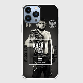 Чехол для iPhone 13 Pro Max с принтом Хабиб Нурмагомедов в Рязани,  |  | khabib nurmagomedov | mma | the eagle | ufc | боец | бои без правил | борьба | микс файт | мма | орёл | самбо | хабиб | хабиб нурмагомедов