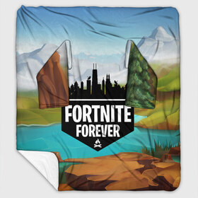 Плед с рукавами с принтом Fortnite Forever в Рязани, 100% полиэстер | Закругленные углы, все края обработаны. Ткань не мнется и не растягивается. Размер 170*145 | battle royale | fortnite | fortnite battle royale | futuresynth | game | outrun | retrowave | synth | synthwave | игры | ретровейв | синтвейв | фортнайт