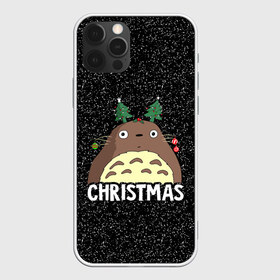 Чехол для iPhone 12 Pro Max с принтом Totoro Christmas в Рязани, Силикон |  | Тематика изображения на принте: anime | christmas | moon | myneighbortotoro | night | totoro | xmas | аниме | канта | кодомо | котобус | кусакабэ | мэй | рождество | сусуватари | тацуо | тоторо | хаяомиядзаки | ясуко