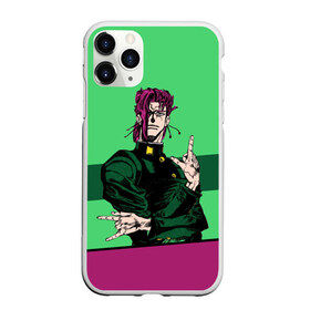 Чехол для iPhone 11 Pro матовый с принтом Jojo Kakyoin в Рязани, Силикон |  | Тематика изображения на принте: adventure | anime | bizzare | jo jo | jojo | logo | manga | аниме | араки | ахегао | джо | джо джо | джоджо | жижа | жожа | жожо | йойо | лого | манга | мульт | мультфильм | отаку | сериал | символ | хирохико | юри | яой