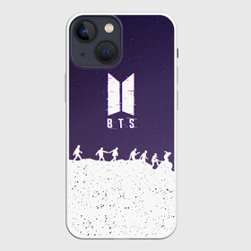 Чехол для iPhone 13 mini с принтом BTS STARS в Рязани,  |  | bt21 | bts | bts army | bts star | bts stickers | j hope | jimin | jin | jungkook | k pop | rap monster | rapmon | space | suga | v | бтс | бтс звезды | корея | космос | стикеры bts