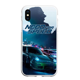 Чехол для iPhone XS Max матовый с принтом Need for Speed в Рязани, Силикон | Область печати: задняя сторона чехла, без боковых панелей | need for speed | nfs | авто | вип | гонки | жажда скорости | класс | машины | симулятор | чемпион