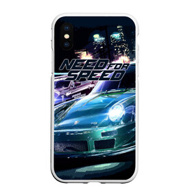 Чехол для iPhone XS Max матовый с принтом Need for Speed в Рязани, Силикон | Область печати: задняя сторона чехла, без боковых панелей | need for speed | nfs | авто | вип | гонки | жажда скорости | класс | машины | симулятор | чемпион