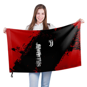 Флаг 3D с принтом JUVENTUS / ЮВЕНТУС в Рязани, 100% полиэстер | плотность ткани — 95 г/м2, размер — 67 х 109 см. Принт наносится с одной стороны | cr7 | fc | football | football club | juve | juventus | ronaldo | sport | роналдо | спорт | спортивные | униформа | фирменные цвета | фк | футбол | футбольный клуб | ювентус