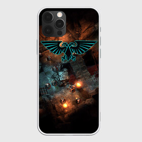 Чехол для iPhone 12 Pro Max с принтом Warhammer в Рязани, Силикон |  | Тематика изображения на принте: 40000 | 40k | fantasy | total | war | битва | вархаммер | войны | игра | молот | солдат | ультрамарины