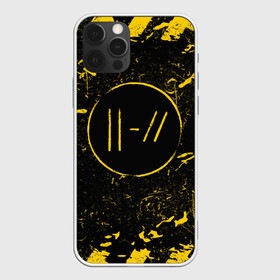 Чехол для iPhone 12 Pro с принтом TWENTY ONE PILOTS. в Рязани, силикон | область печати: задняя сторона чехла, без боковых панелей | 21 pilots | 21p | bandito | blurryface | carbon | chlorine | joshua | ned | top | trench | twenty one pilots | tyler | бандито | карбон | музыка | нэд | тренч