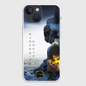 Чехол для iPhone 13 mini с принтом Death Stranding exclusive в Рязани,  |  | bridges | death stranding | game | hideo kojima | kojima productions | man | norman reedus | scar | sony interactive entertainment | suit | tie | игры | кодзима