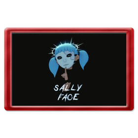 Магнит 45*70 с принтом Sally Face (6) в Рязани, Пластик | Размер: 78*52 мм; Размер печати: 70*45 | face | fisher | larry johnson | mask | sally | sally face | sally fisher | демоны | духи | маска | призраки | салли | салли фейс | салли фишер | фейс