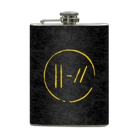 Фляга TWENTY ONE PILOTS: в Рязани, металлический корпус | емкость 0,22 л, размер 125 х 94 мм. Виниловая наклейка запечатывается полностью | 21 pilots | 21p | gray | music | rock | stripes | texture | top | trench | twenty one pilots | брызги | группа | линии | музыка | рок | текстура | штрихи