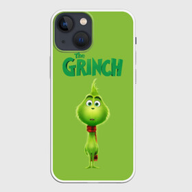 Чехол для iPhone 13 mini с принтом The Grinch в Рязани,  |  | grinch | гринч | новый год | рождество