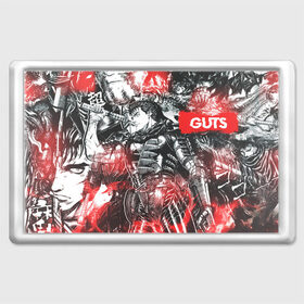 Магнит 45*70 с принтом Guts в Рязани, Пластик | Размер: 78*52 мм; Размер печати: 70*45 | anime | berserk | guts | аниме | берсерк | гатс