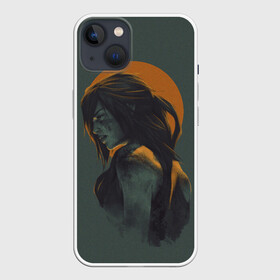 Чехол для iPhone 13 с принтом Lara Croft в Рязани,  |  | art | game | illustration | lara croft | shadow of the tomb raider | tomb raider | арт | девушка | игра | лара крофт | расхитительница гробниц | рисунок | солнце | томб райдер