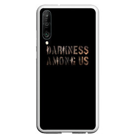 Чехол для Honor P30 с принтом DBD Darkness among us в Рязани, Силикон | Область печати: задняя сторона чехла, без боковых панелей | among | darkness | daylight | dbd | dead | deadbydaylight | horror | killer | survival | us | выживание | к | мертвы | рассвету | ужас