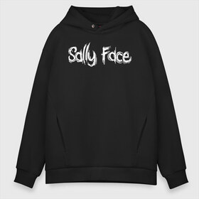 Мужское худи Oversize хлопок с принтом Sally Face в Рязани, френч-терри — 70% хлопок, 30% полиэстер. Мягкий теплый начес внутри —100% хлопок | боковые карманы, эластичные манжеты и нижняя кромка, капюшон на магнитной кнопке | Тематика изображения на принте: sally face | гизмо | девид | девочка | игра | лари | ларри | мальчик | маска | мрачная | на лице | пых | с протезом | сал | сали | салли | салли фейс | фейс | фэйс | эддисон | эшли