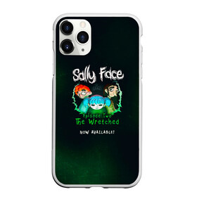 Чехол для iPhone 11 Pro матовый с принтом Sally Face в Рязани, Силикон |  | sally face | гизмо | девид | девочка | игра | лари | ларри | мальчик | маска | мрачная | на лице | пых | с протезом | сал | сали | салли | салли фейс | фейс | фэйс | эддисон | эшли