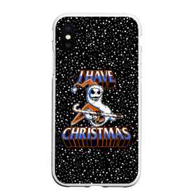 Чехол для iPhone XS Max матовый с принтом The Nightmare Before Christmas в Рязани, Силикон | Область печати: задняя сторона чехла, без боковых панелей | Тематика изображения на принте: before | burton | christmas | halloween | jack | nightmare | skellington | tim | xmas | бёртон | джек | перед | рождество | рождеством | скеллингтон | тим | хеллоуин | хэллоуин