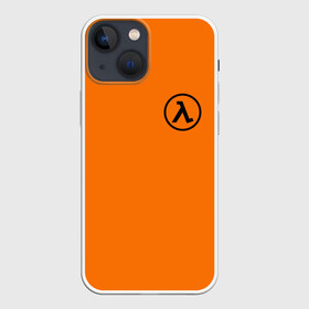 Чехол для iPhone 13 mini с принтом HALF LIFE в Рязани,  |  | aperture laboratorie | black mesa | gordon freeman | half life | half life 3 | logo | valve | вэлв | гордон фриман | игра | лого | монтировка | фантастика | халф лайф