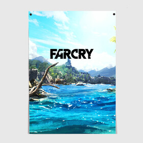 Постер с принтом FARCRY в Рязани, 100% бумага
 | бумага, плотность 150 мг. Матовая, но за счет высокого коэффициента гладкости имеет небольшой блеск и дает на свету блики, но в отличии от глянцевой бумаги не покрыта лаком | far cry | far cry 5 | far cry new dawn | farcry | fc 5 | fc5 | game | new dawn | игры | постапокалипсис | фар край | фар край 5