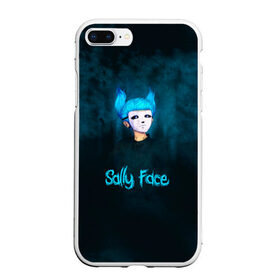 Чехол для iPhone 7Plus/8 Plus матовый с принтом Sally Face в Рязани, Силикон | Область печати: задняя сторона чехла, без боковых панелей | sally face | гизмо | девид | девочка | игра | лари | ларри | мальчик | маска | мрачная | на лице | пых | с протезом | сал | сали | салли | салли фейс | фейс | фэйс | эддисон | эшли