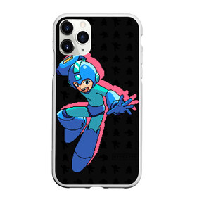 Чехол для iPhone 11 Pro Max матовый с принтом Mega Man (pixel art) Black в Рязани, Силикон |  | Тематика изображения на принте: 8 bit | 8bit | art | dendy | famicom | game | games | japan | japanese | man | mega | mega man | megaman | nes | pixel | pixel art | pixelart | retro | video games | videogames