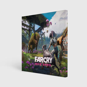 Холст квадратный с принтом FARCRY:NEW DAWN в Рязани, 100% ПВХ |  | far cry | far cry 5 | far cry new dawn | far cry primal | farcry | fc 5 | fc5 | game | new dawn | primal | игры | постапокалипсис | фар край | фар край 5