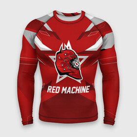 Мужской рашгард 3D с принтом Red machine в Рязани,  |  | hockey | national | red machine | russia | team | красная машина | россия | сборная | хоккей | хоккейная