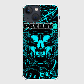 Чехол для iPhone 13 mini с принтом Payday 2 в Рязани,  |  | Тематика изображения на принте: 2 | payday | беглец | бот | ограбления | пейдей | призрак | симулятор | техник | штурмовик | шутер