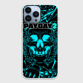 Чехол для iPhone 13 Pro Max с принтом Payday 2 в Рязани,  |  | Тематика изображения на принте: 2 | payday | беглец | бот | ограбления | пейдей | призрак | симулятор | техник | штурмовик | шутер