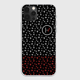 Чехол для iPhone 12 Pro с принтом Twenty One Pilots - Blurryface в Рязани, силикон | область печати: задняя сторона чехла, без боковых панелей | band | best | blurry | face | indie | logo | music | one | pilots | pop | regional | rock | symbol | top | trench | twenty | vessel | группа | инди | лого | логотип | музыка | пилоты | поп | рок | символ | топ | тренч