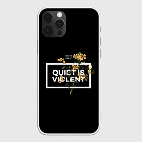 Чехол для iPhone 12 Pro с принтом TOP. Quiet Is Violent в Рязани, силикон | область печати: задняя сторона чехла, без боковых панелей | dun | joseph | josh | joshua | one | pilots | top | trench | twenty | tyler | usa | william | дан | джозеф | джош | джошуа | пилоты | сша | тайлер | уильям