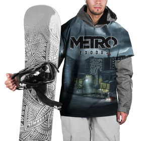 Накидка на куртку 3D с принтом Метро: Исход в Рязани, 100% полиэстер |  | 2033 | 2035 | exodus | horror | metro | survival | артем | игры | исход | спарта | стелс | шутер | экшен