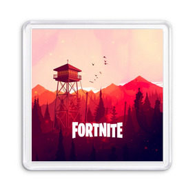 Магнит 55*55 с принтом FORTNITE в Рязани, Пластик | Размер: 65*65 мм; Размер печати: 55*55 мм | battle royale | fortnite | fortnite battle royale | futuresynth | game | outrun | retrowave | synth | synthwave | игры | ретровейв | синтвейв | фортнайт