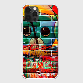 Чехол для iPhone 12 Pro Max с принтом Милый Зверёк Граффити в Рязани, Силикон |  | grafity | paint | street art | urban | город | граффити | искусство | кирпичи | краски | рисунки | стена | улицы | уличное искусство