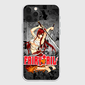 Чехол для iPhone 12 Pro Max с принтом Fairy Tail (Эльза) в Рязани, Силикон |  | anime | fairy tail | manga | аниме | манга | фейри тейл | фея | хвост | хвост феи | эльза