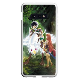 Чехол для Samsung S10E с принтом The Rising of the Shield Hero в Рязани, Силикон | Область печати: задняя сторона чехла, без боковых панелей | Тематика изображения на принте: anime | manga | tate no yuusha no nariagari | the rising of the shield hero | аниме | восхождение героя щита | манга | наофуми иватани | рафталия | фиро