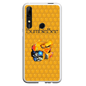 Чехол для Honor P Smart Z с принтом BumbleBee в Рязани, Силикон | Область печати: задняя сторона чехла, без боковых панелей | Тематика изображения на принте: 2019 | bumble bee | transformers | арт | бамблби | желтая | киборг | классная | мёд | надпись | прикольная | пчела | робот | соты | трансформеры | улей | фильм