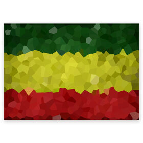 Поздравительная открытка с принтом Эфиопия в Рязани, 100% бумага | плотность бумаги 280 г/м2, матовая, на обратной стороне линовка и место для марки
 | Тематика изображения на принте: 420 | 4:20 | боб марли | раста | растаман | эвиопия