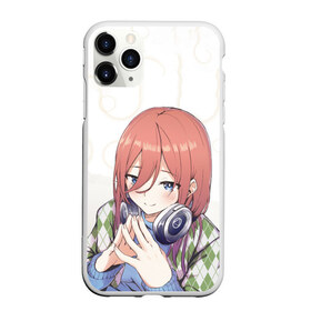 Чехол для iPhone 11 Pro матовый с принтом Накано в Рязани, Силикон |  | anime | go toubun no hanayome | manga | the quintessential quintuplets | аниме | ёцуба | итика | ицуки | манга | мику | накано | нино | пять невест | футаро уэсуги