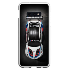 Чехол для Samsung S10E с принтом BMW M Power в Рязани, Силикон | Область печати: задняя сторона чехла, без боковых панелей | bmw | car | motorsport | race | sports car | street racing | автомобиль | автоспорт | бмв | гонка | спорткар