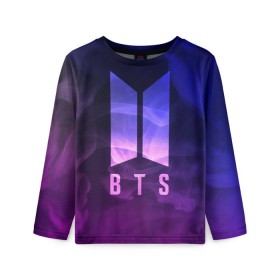 Детский лонгслив 3D с принтом BTS LOVE YOURSELF в Рязани, 100% полиэстер | длинные рукава, круглый вырез горловины, полуприлегающий силуэт
 | bangtan boys | bt21 | bts | bts army | bts stickers | j hope | jimin | jin | jungkook | k pop | rap monster | rapmon | suga | v | бтс | корея | стикеры bts