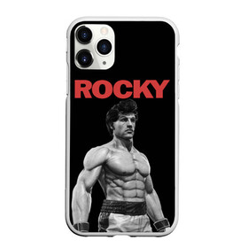 Чехол для iPhone 11 Pro Max матовый с принтом ROCKY в Рязани, Силикон |  | creed | jordan | lundgren | mix fight | mixfight | stallone | ufc | бальбоа | бокс | джордан | крид | лундгрен | мышцы | ринг | роки | рокки | сильвестр | сталлоне | сталоне