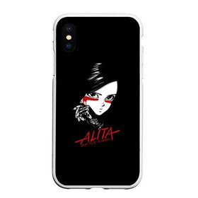 Чехол для iPhone XS Max матовый с принтом Alita Battle Angel в Рязани, Силикон | Область печати: задняя сторона чехла, без боковых панелей | Тематика изображения на принте: alita | alita: battle angel | angel | battle | gunnm | алита | боевой ангел | гали | города свалки металлолома | гунм | гуннм | дайсукэ идо | девушка | киборг | сны оружия | хаос