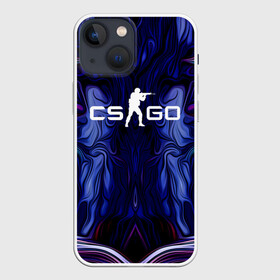 Чехол для iPhone 13 mini с принтом CS GO WAVES SKIN в Рязани,  |  | action | astralis | awp | counter strike | cs go | cs go global offensive | cybersport | faze clan | game | gamer | hyper beast | shooter | skin | team liquid | киберспорт | оружие | скины