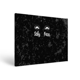 Холст прямоугольный с принтом SALLY FACE Eyes в Рязани, 100% ПВХ |  | blue | face | fisher | game | games | gizmo | hair | larry | mask | sally | волосы | гизмо | голубые | игра | игры | ларри | маска | протез | сали | салли | синие | синий | триллер | ужасы | фейс | фишер | фэйс | хоррор