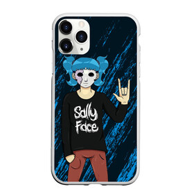 Чехол для iPhone 11 Pro матовый с принтом Sally Face по Року в Рязани, Силикон |  | blue | face | fisher | game | games | gizmo | hair | larry | mask | sally | волосы | гизмо | голубые | игра | игры | ларри | маска | протез | сали | салли | синие | синий | триллер | ужасы | фейс | фишер | фэйс | хоррор