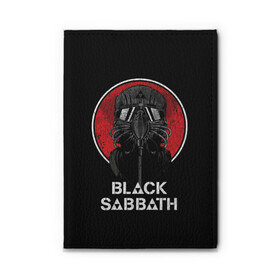 Обложка для автодокументов с принтом Black Sabbath в Рязани, натуральная кожа |  размер 19,9*13 см; внутри 4 больших “конверта” для документов и один маленький отдел — туда идеально встанут права | Тематика изображения на принте: black sabbath | hard rock | heavy metal | блэк сабат | группы | метал | музыка | оззи осборн | рок | хард рок | хэви метал