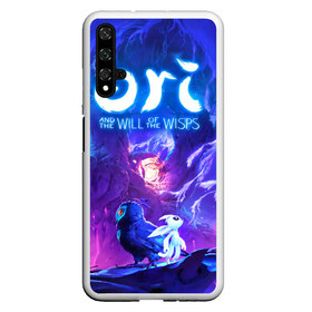 Чехол для Honor 20 с принтом Ori - And The Will Of The Wisp в Рязани, Силикон | Область печати: задняя сторона чехла, без боковых панелей | Тематика изображения на принте: game | indie | ori | игра | инди | квест | платформер