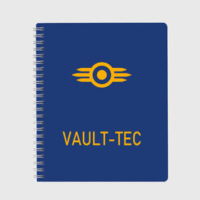 Тетрадь с принтом РЮКЗАК VAULT-TEC в Рязани, 100% бумага | 48 листов, плотность листов — 60 г/м2, плотность картонной обложки — 250 г/м2. Листы скреплены сбоку удобной пружинной спиралью. Уголки страниц и обложки скругленные. Цвет линий — светло-серый
 | Тематика изображения на принте: 101 | 111 | 13 | 76 | atom cats | bethesda | brotherhood of steel | fallout | nuka cola | outcast | tunnel snakes | vault | war | братство стали | бункер | война | убежище | фолаут | фоллаут | ядеркола