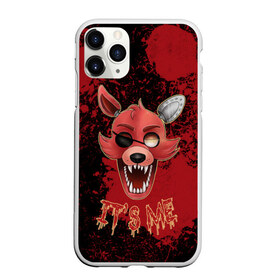 Чехол для iPhone 11 Pro матовый с принтом Foxy в Рязани, Силикон |  | five nights at freddys | foxy | аниматроники | игра | компьютерная игра | робот | фокси | фредди | чика