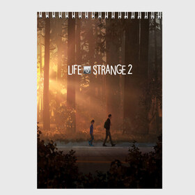 Скетчбук с принтом Life is Strange в Рязани, 100% бумага
 | 48 листов, плотность листов — 100 г/м2, плотность картонной обложки — 250 г/м2. Листы скреплены сверху удобной пружинной спиралью | caulfield | chloe price | game | kate marsh | life | life is strange | life is strange: before the storm | max | strange | две луны | игры | кейт марш | колфилд | макс | подростки | студенты